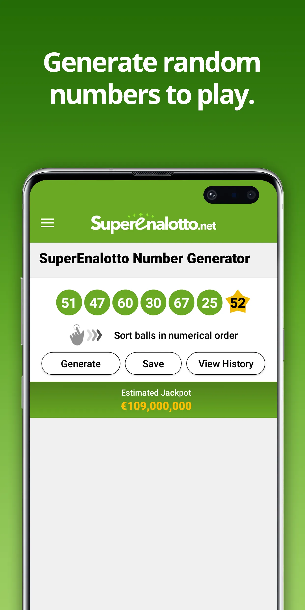 SuperEnalotto | Indus Appstore | Screenshot