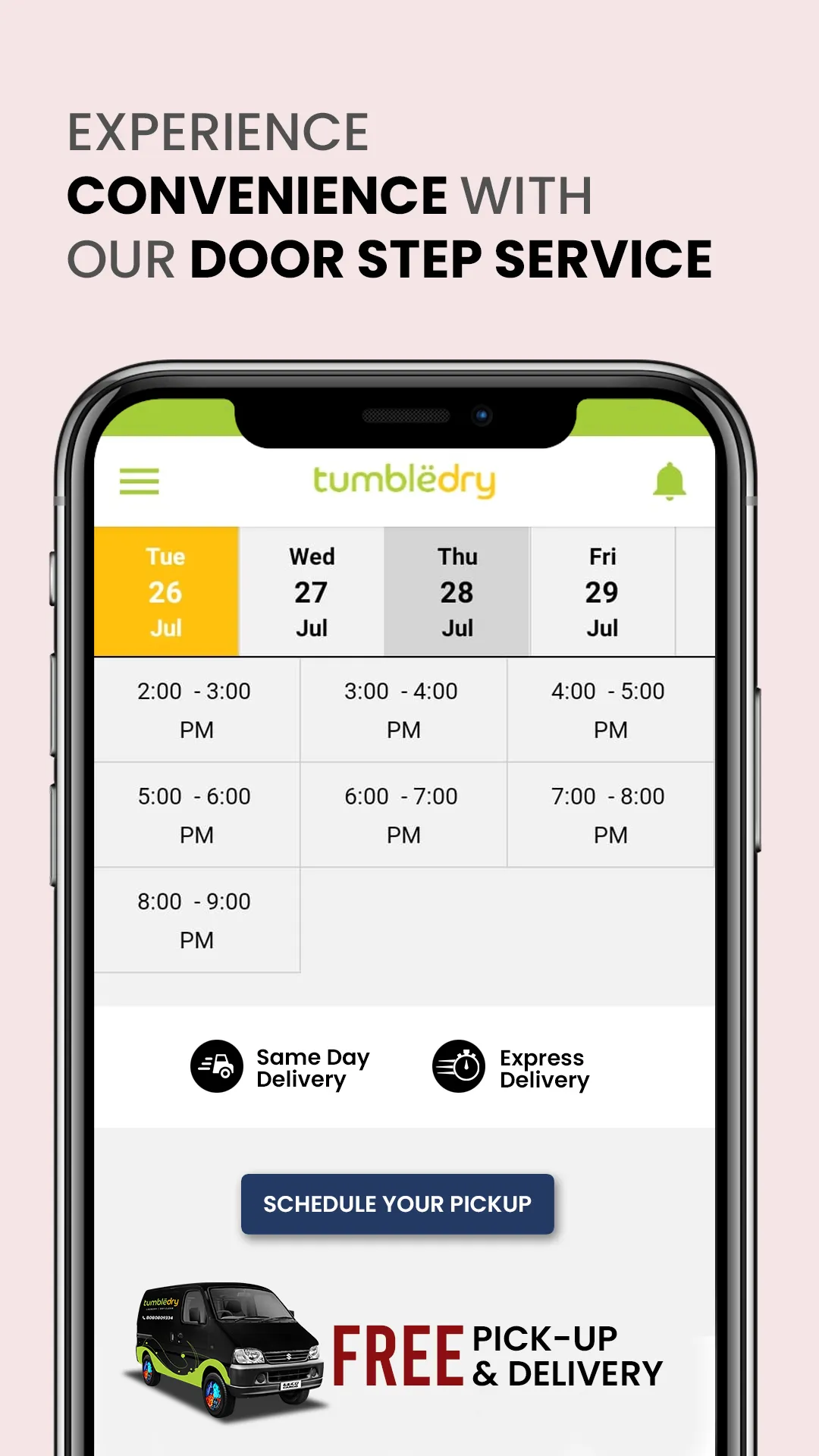 Tumbledry Dry Clean & Laundry | Indus Appstore | Screenshot