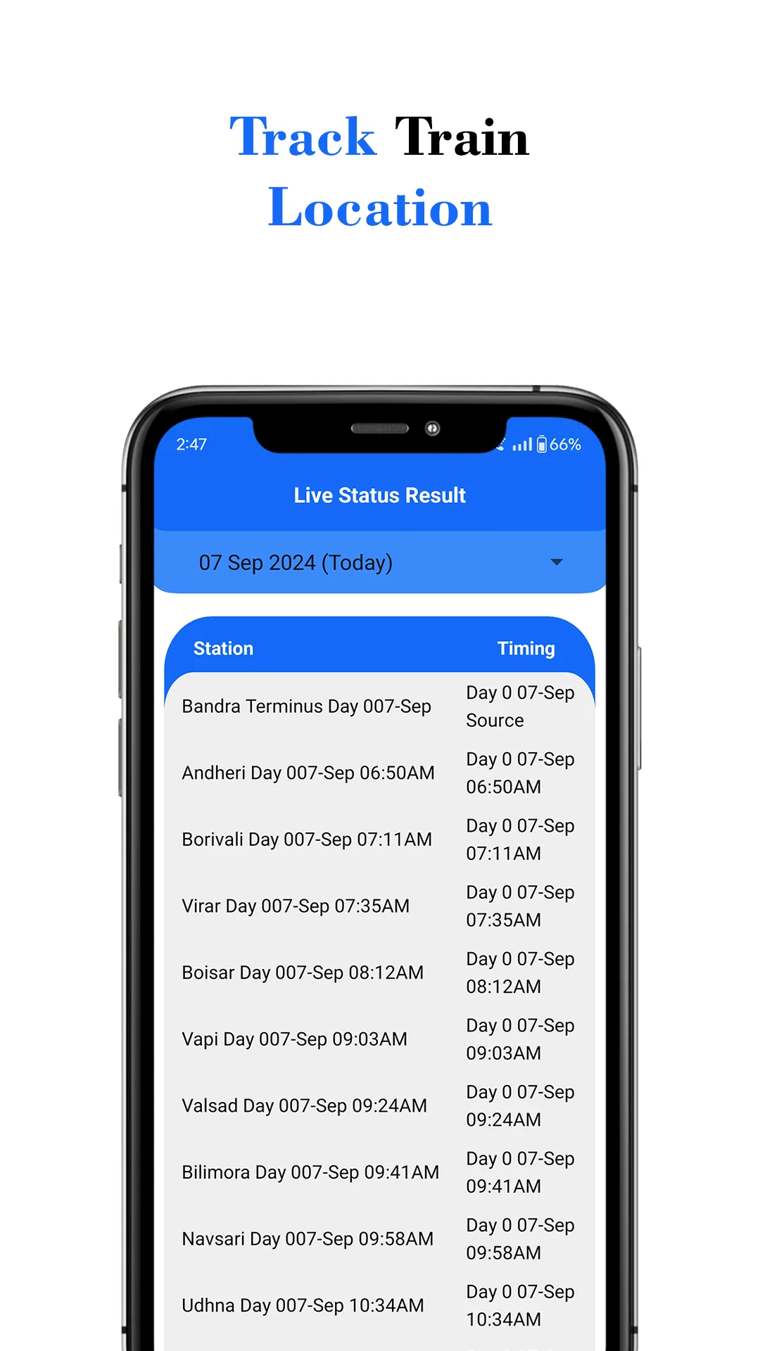 Where is my Train Status | Indus Appstore | Screenshot