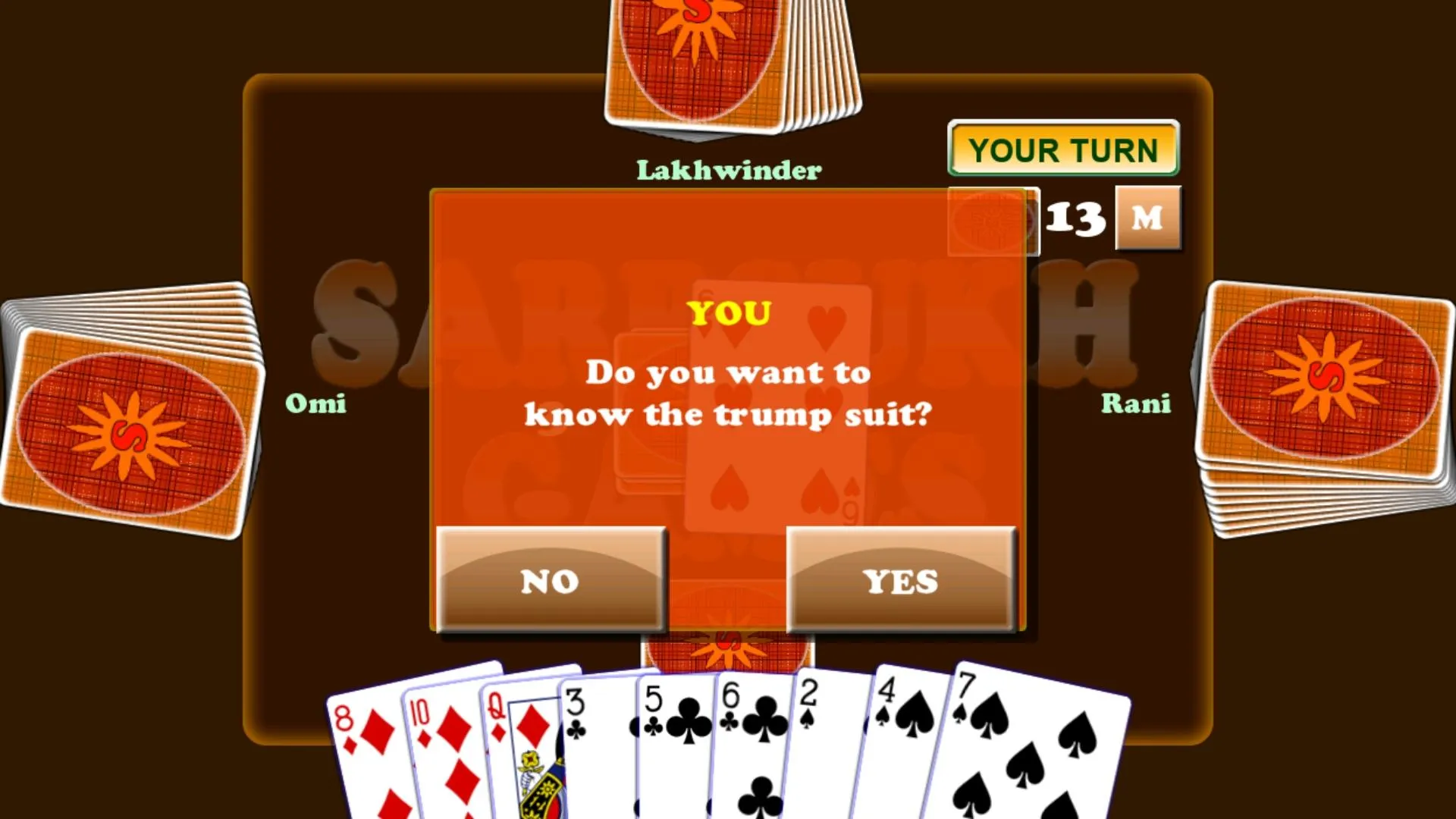 Card Game Coat - Hide Trump | Indus Appstore | Screenshot