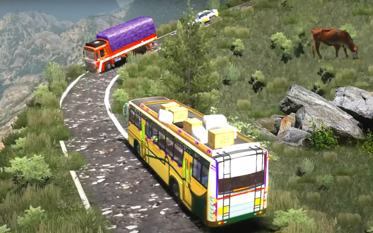 coach bus driving simulator 23 | Indus Appstore | Screenshot