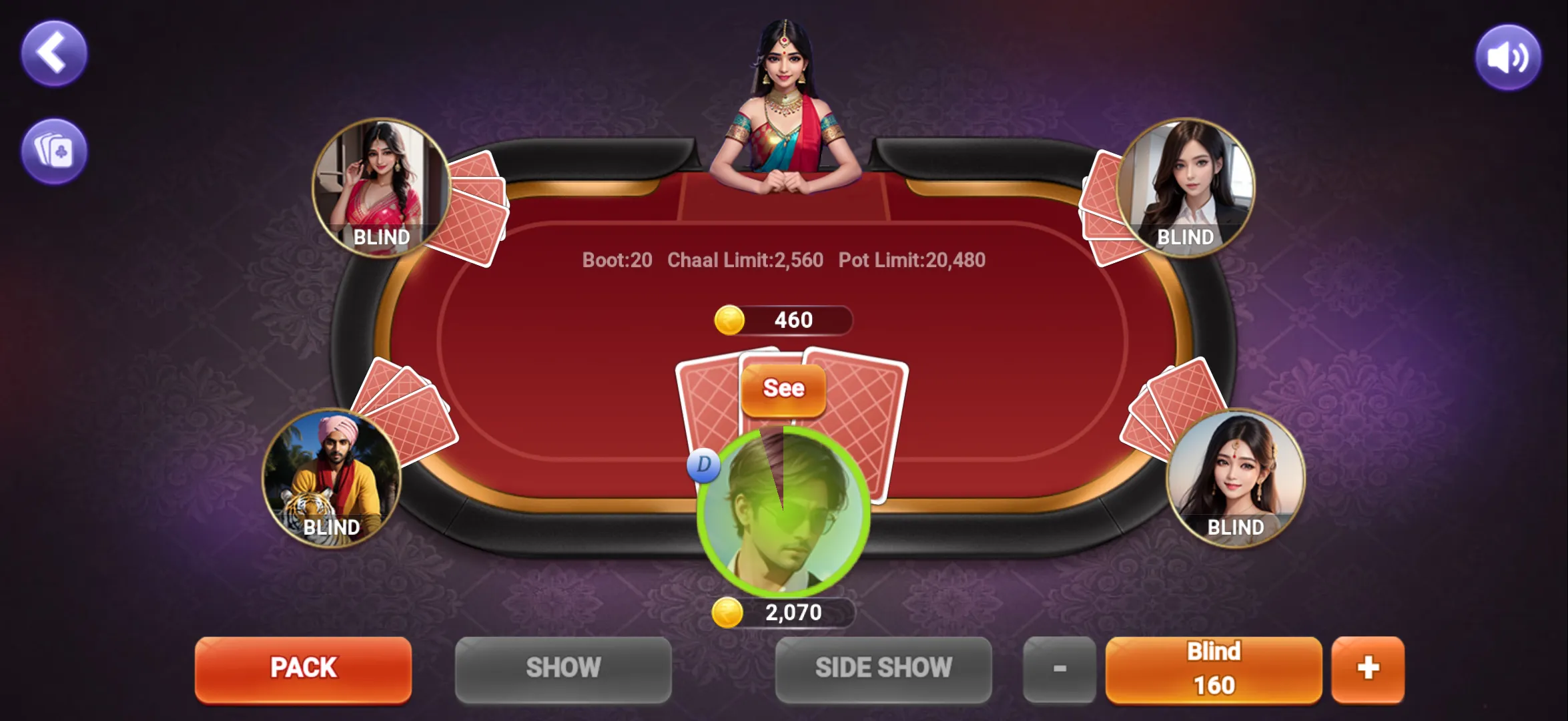 Teen Patti Offline:3 Patti | Indus Appstore | Screenshot