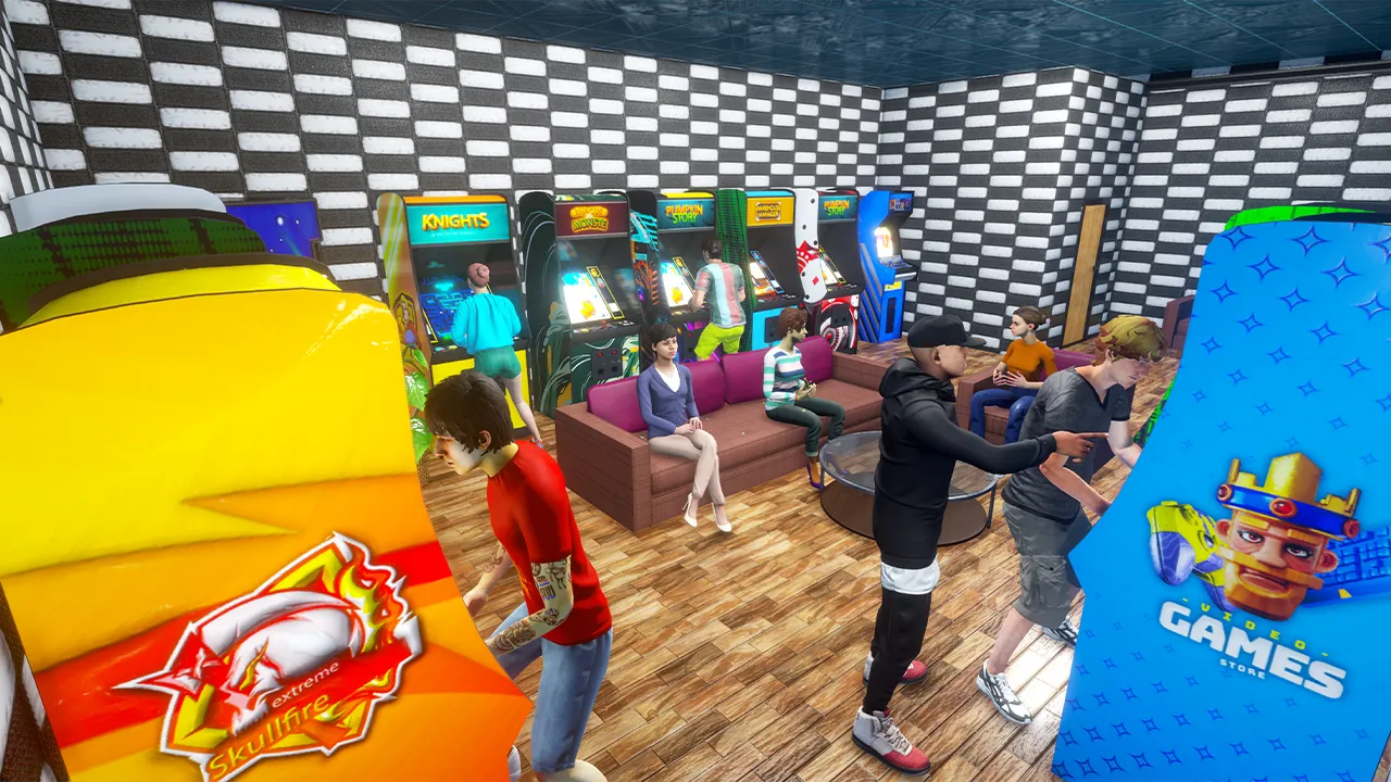 Internet Arcade Cafe Simulator | Indus Appstore | Screenshot