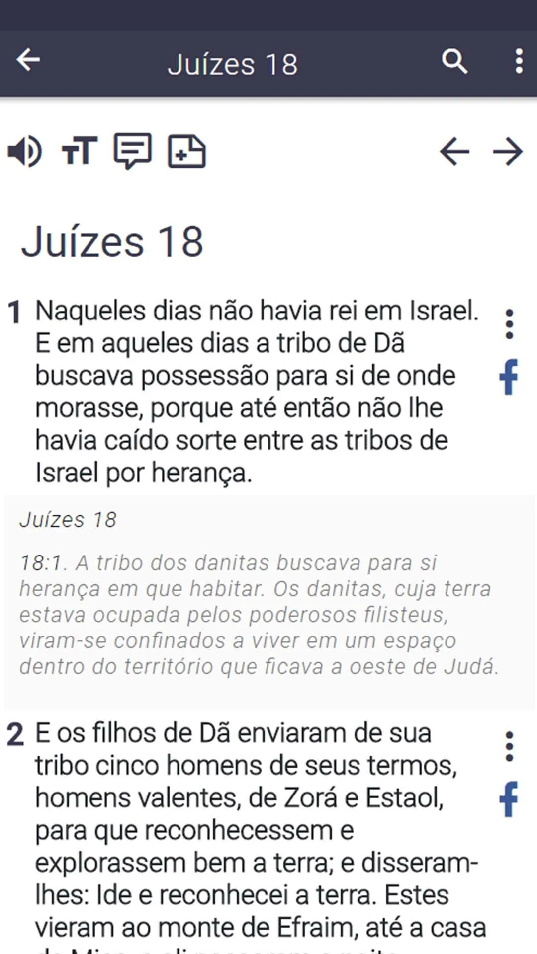 Bíblia de estudos em áudio JFA | Indus Appstore | Screenshot