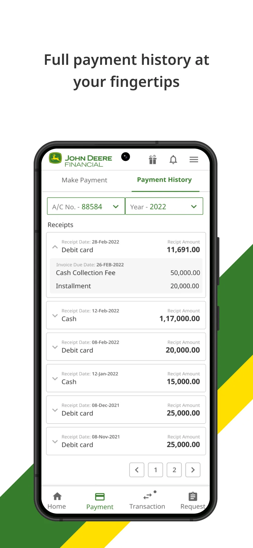 MyFinancial (John Deere) | Indus Appstore | Screenshot