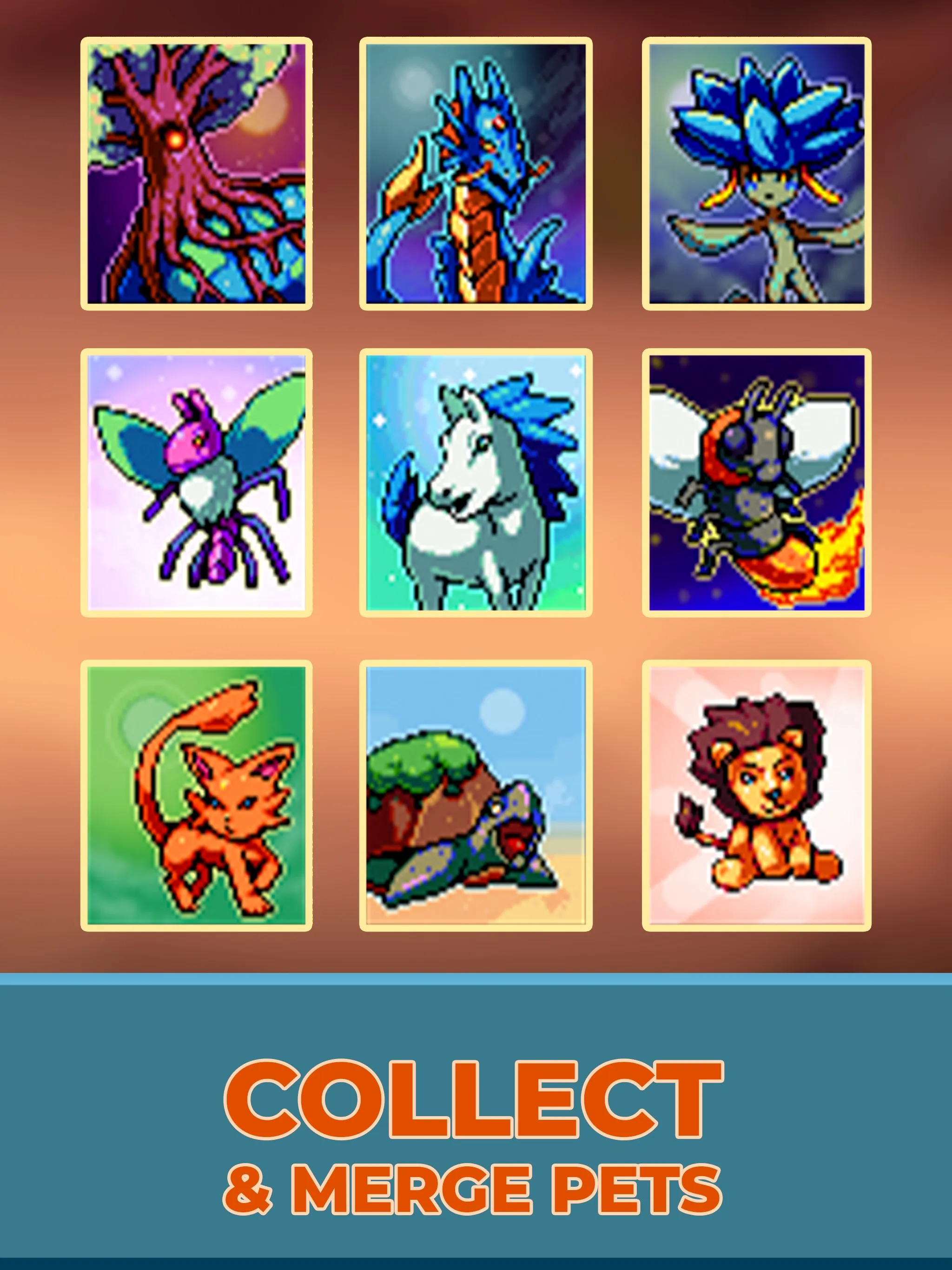 Idle Pixel Heroes: Idle Merger | Indus Appstore | Screenshot