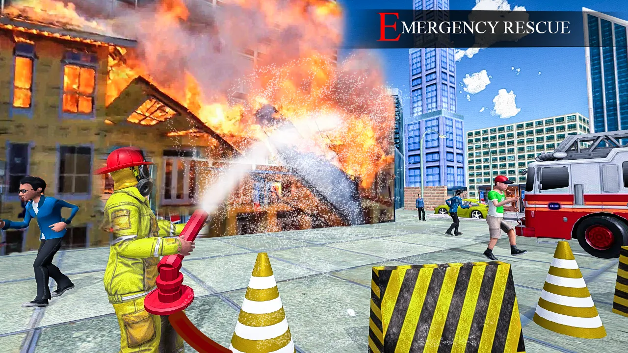 American Fire Fighter:  Real H | Indus Appstore | Screenshot