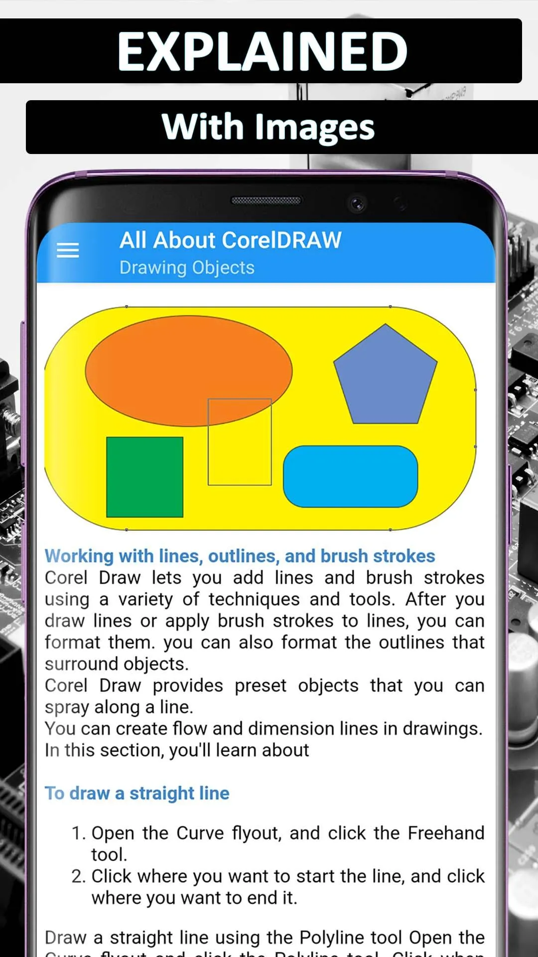 Corel Draw tutorial - complete | Indus Appstore | Screenshot