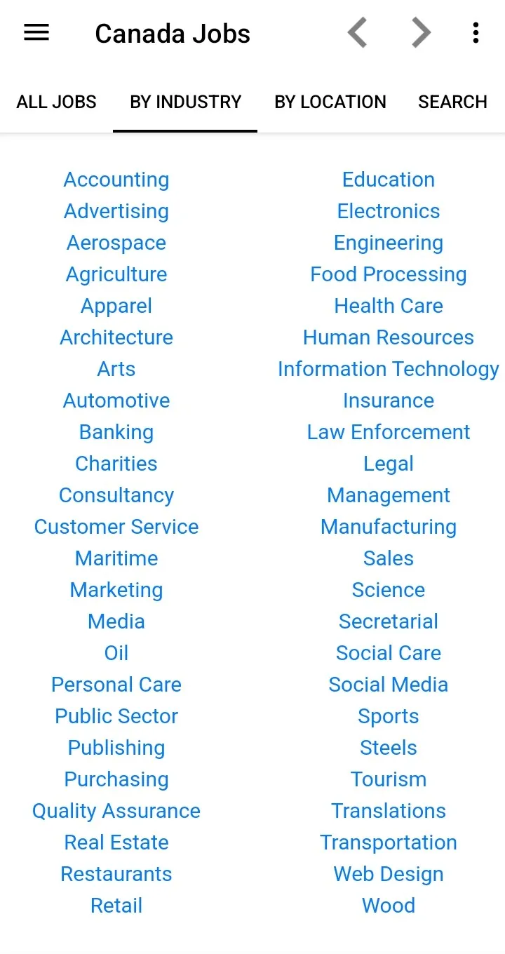 Canada Jobs | Indus Appstore | Screenshot