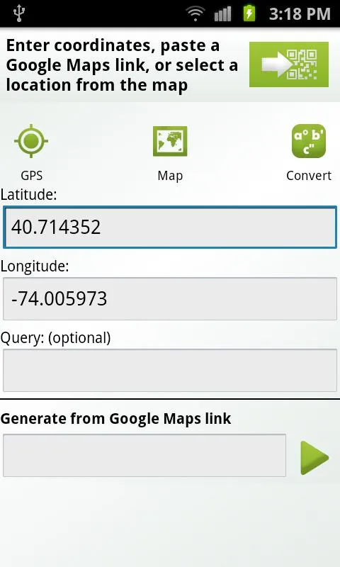 QR-GPS Plugin™ | Indus Appstore | Screenshot