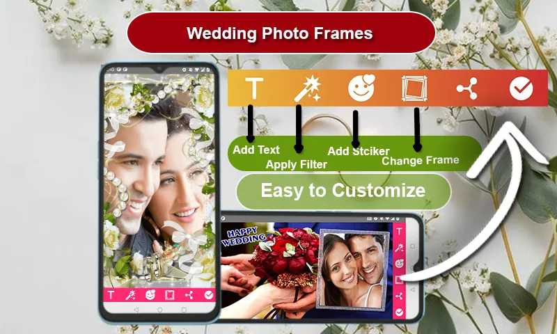 Wedding Frames | Indus Appstore | Screenshot