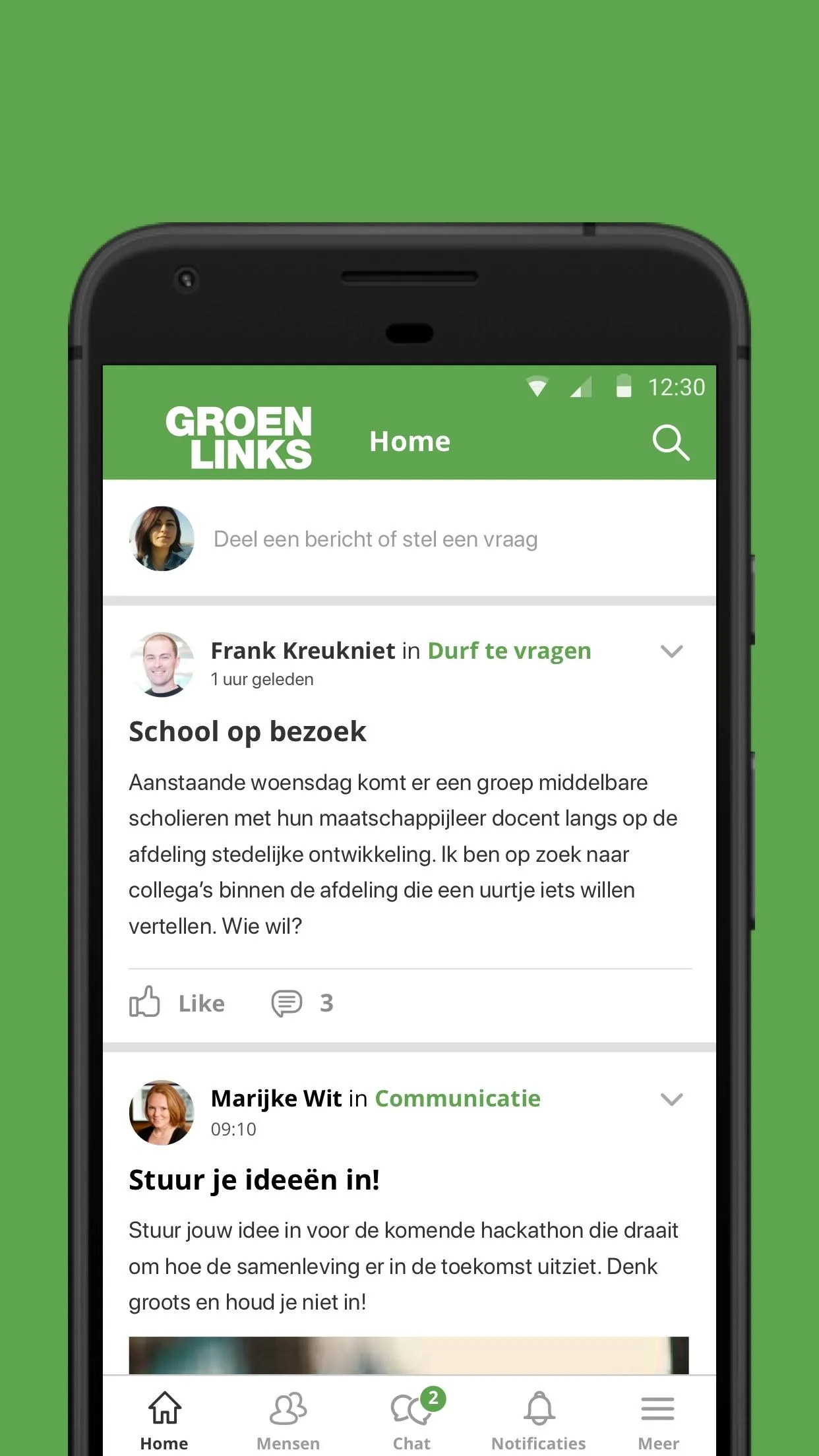 GroenLinks Plek | Indus Appstore | Screenshot