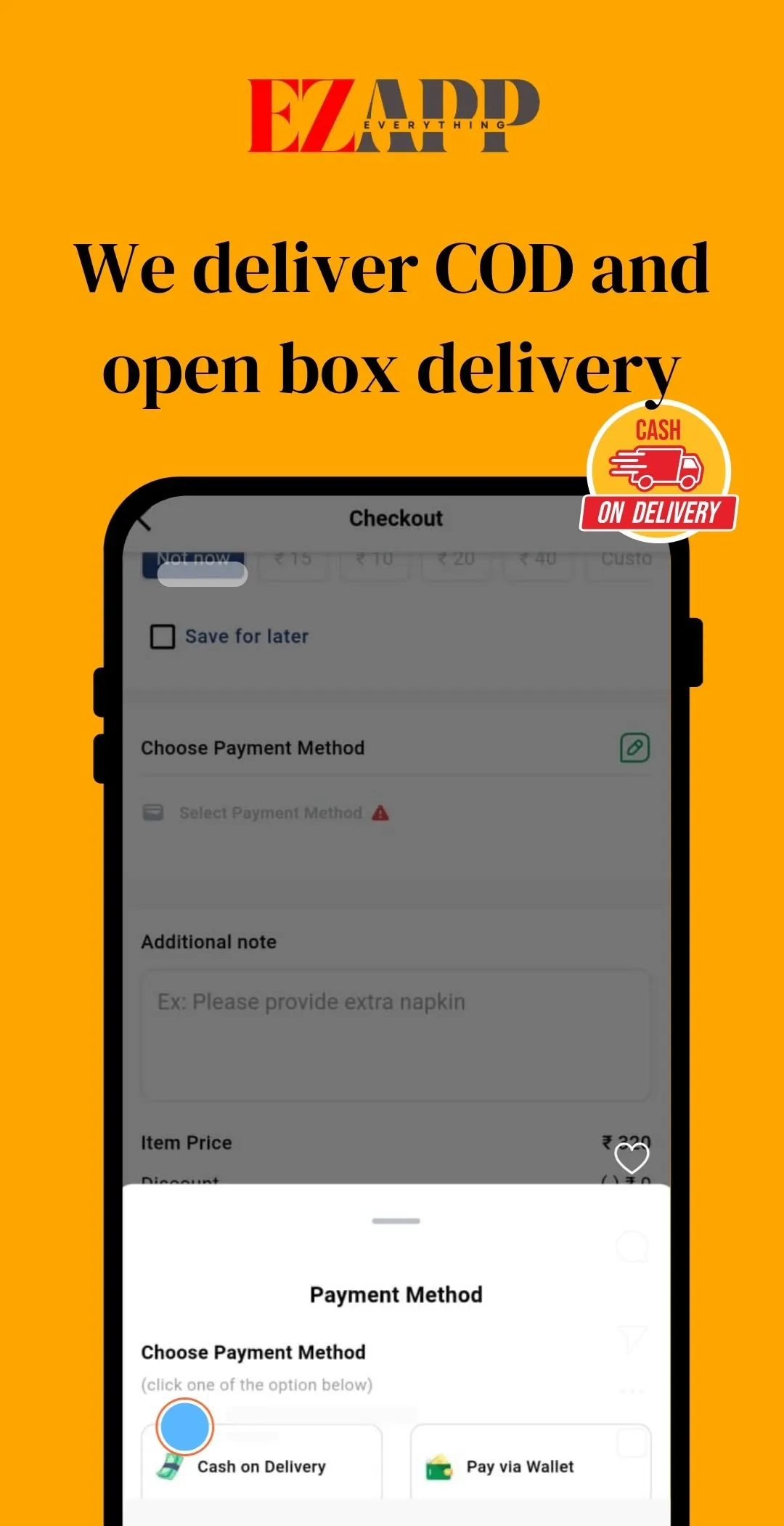 Ezapp-Grocery Food & Many more | Indus Appstore | Screenshot