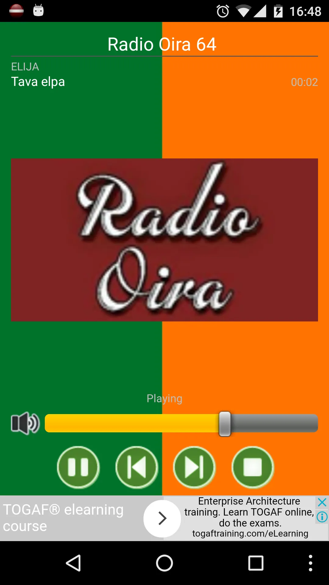 Radio Latvia | Indus Appstore | Screenshot