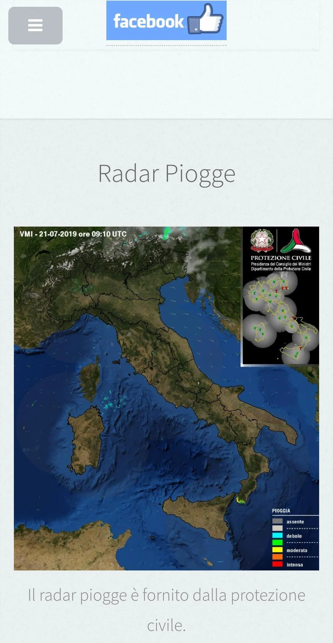 Meteo Sardegna - isolameteo.it | Indus Appstore | Screenshot