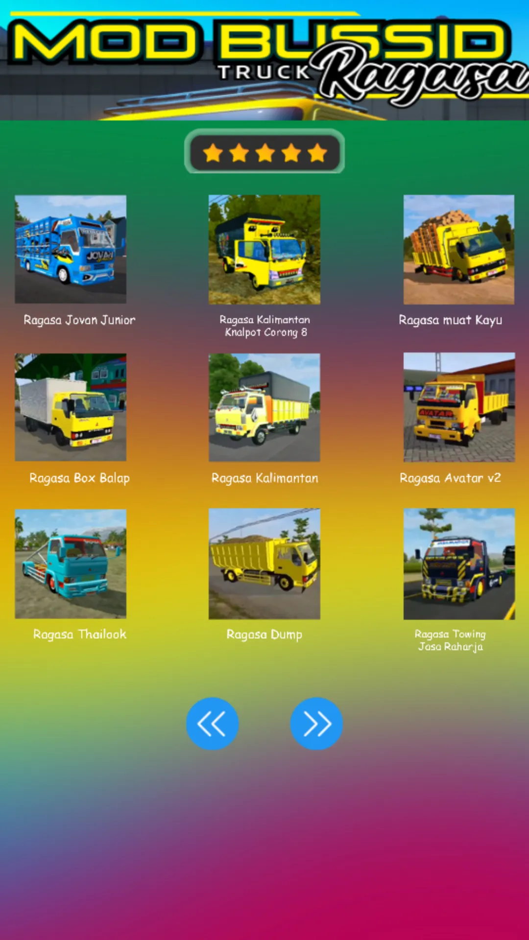 Mod Bussid Truck Ragasa | Indus Appstore | Screenshot