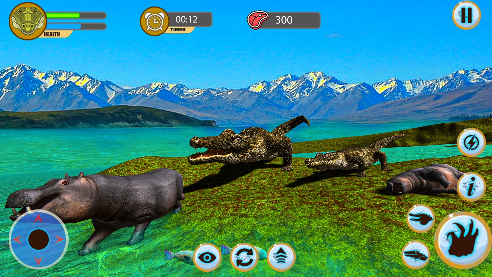 Wild Crocodile Game Simulator | Indus Appstore | Screenshot