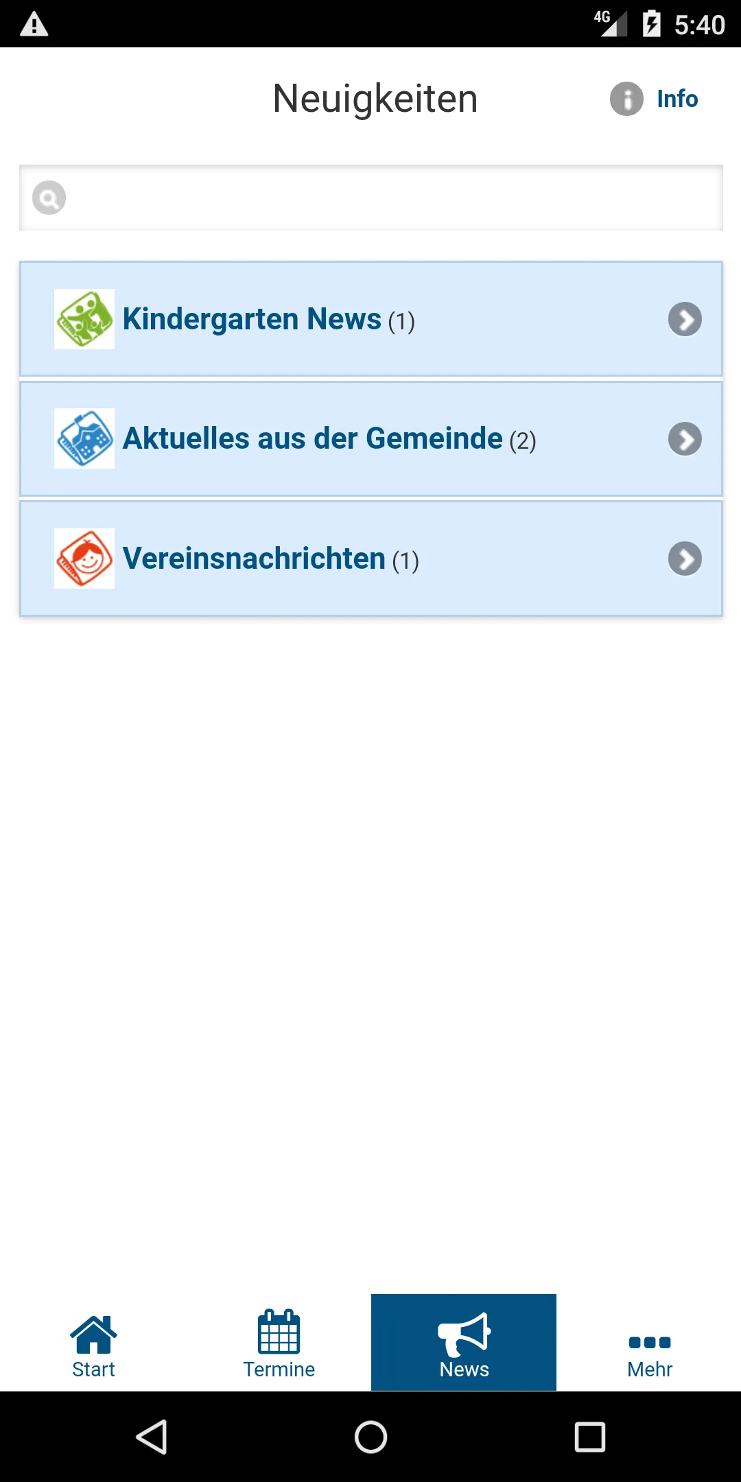 Gemeinde Allmannshofen App | Indus Appstore | Screenshot