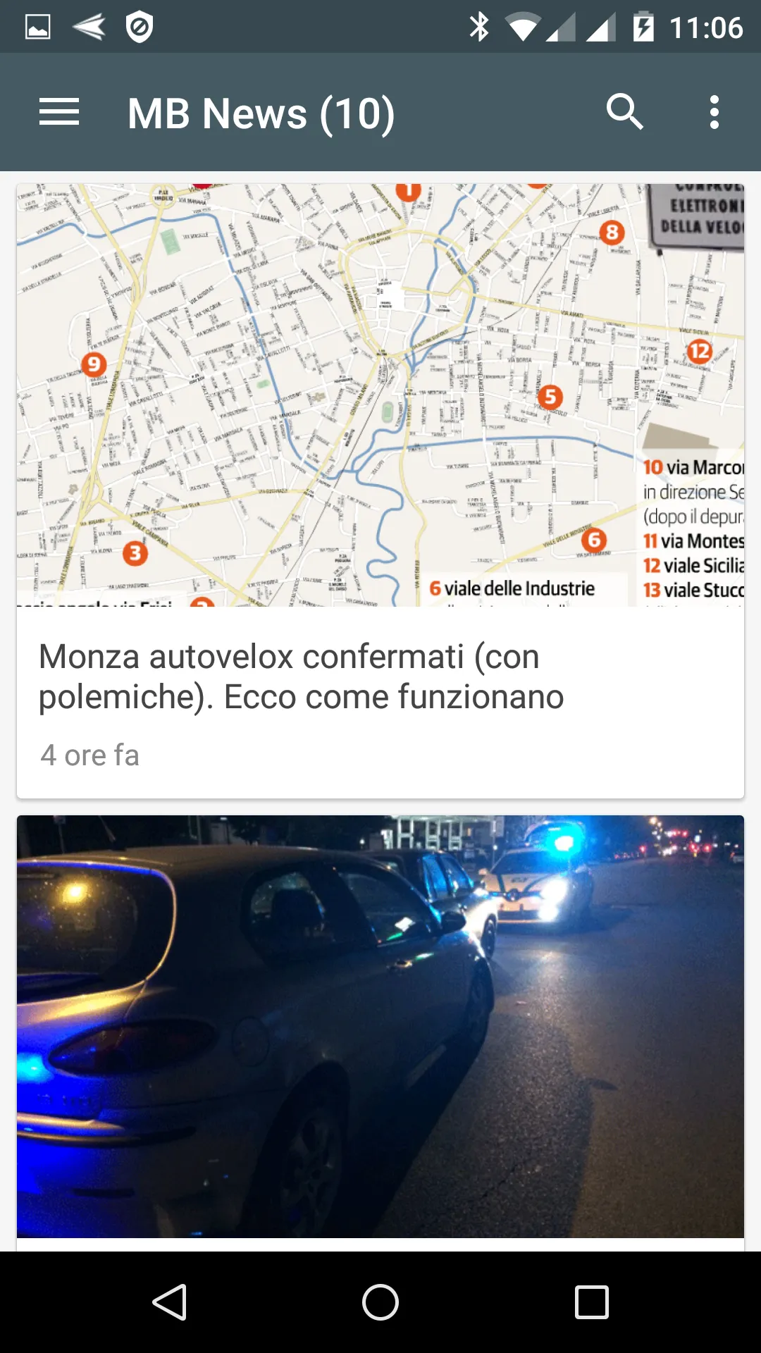 Monza notizie locali | Indus Appstore | Screenshot