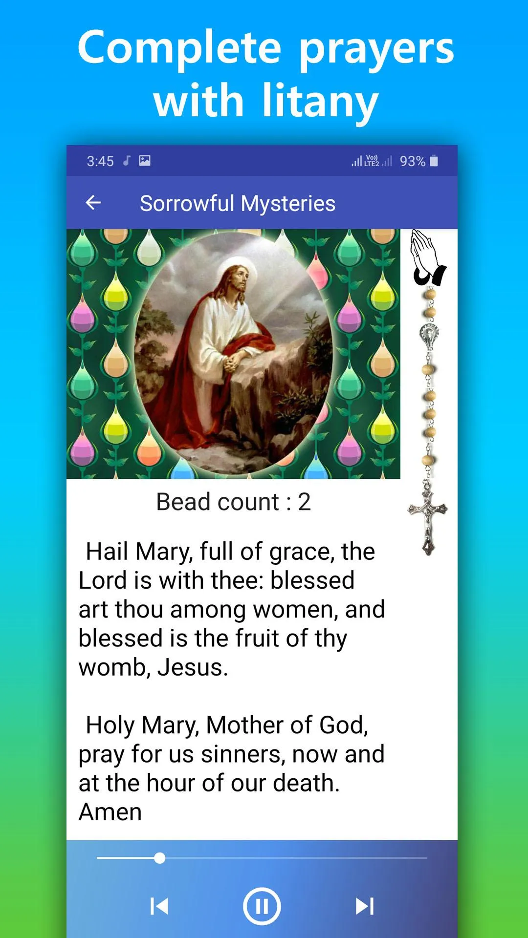 Rosary Audio Catholic | Indus Appstore | Screenshot