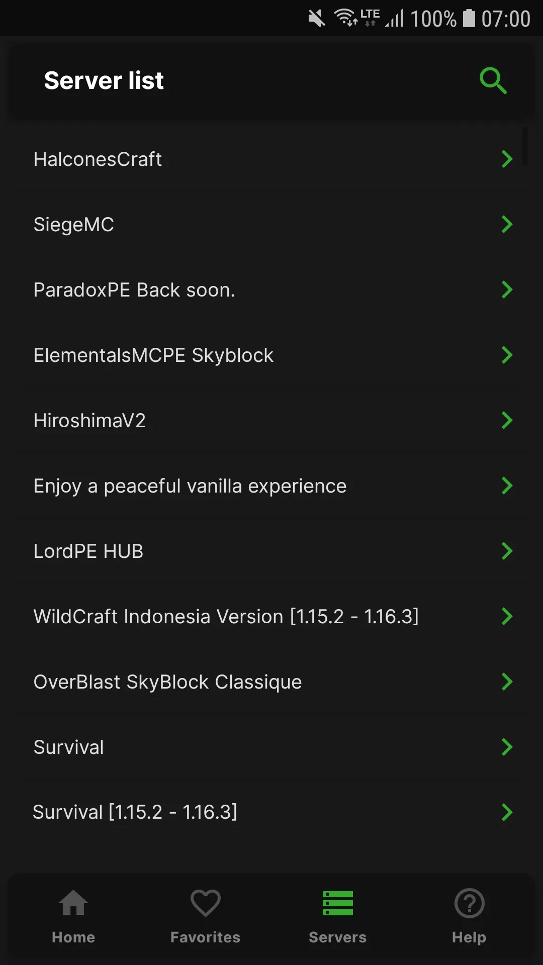 MC Server Connector | Indus Appstore | Screenshot