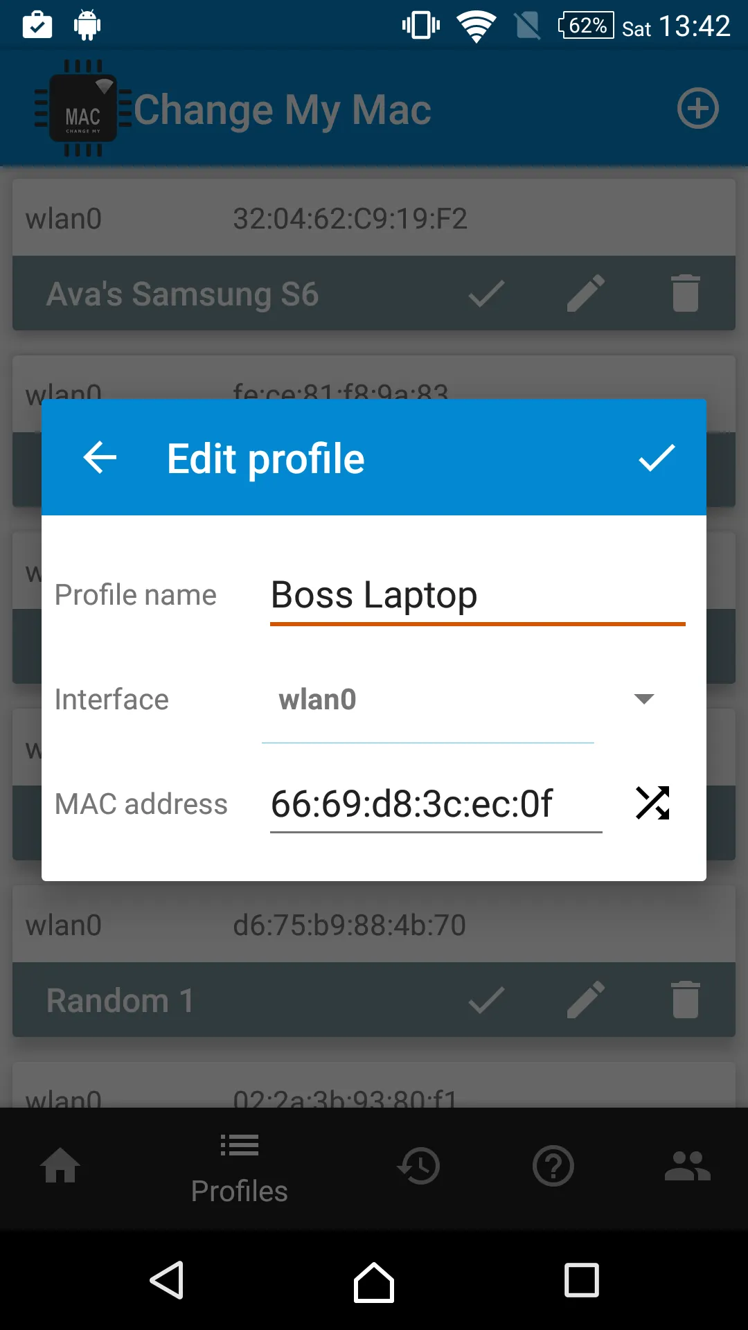Change My MAC - Spoof Wifi MAC | Indus Appstore | Screenshot