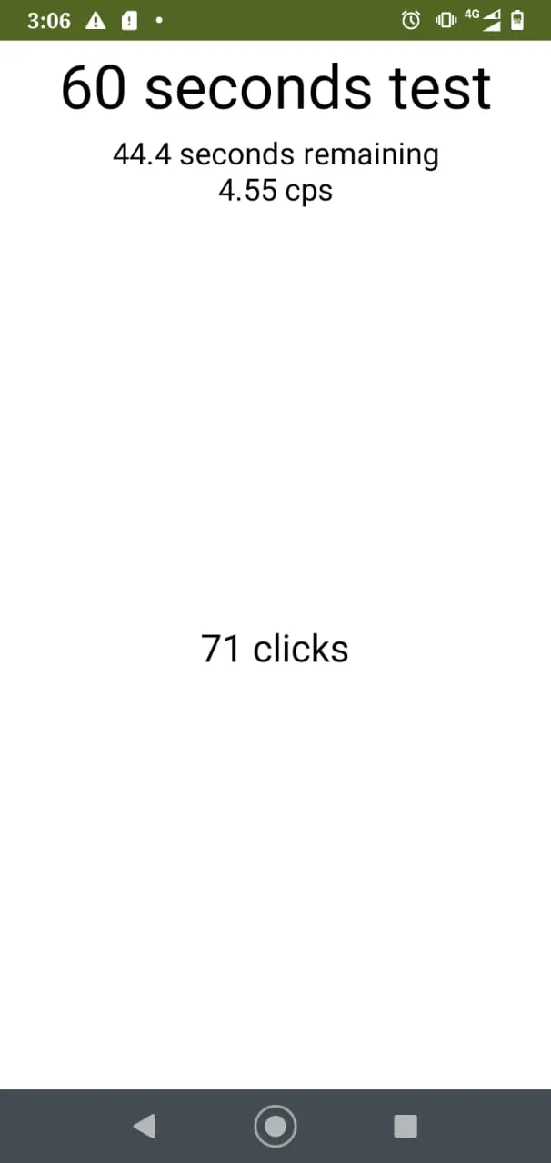 Click Speed Test | Indus Appstore | Screenshot