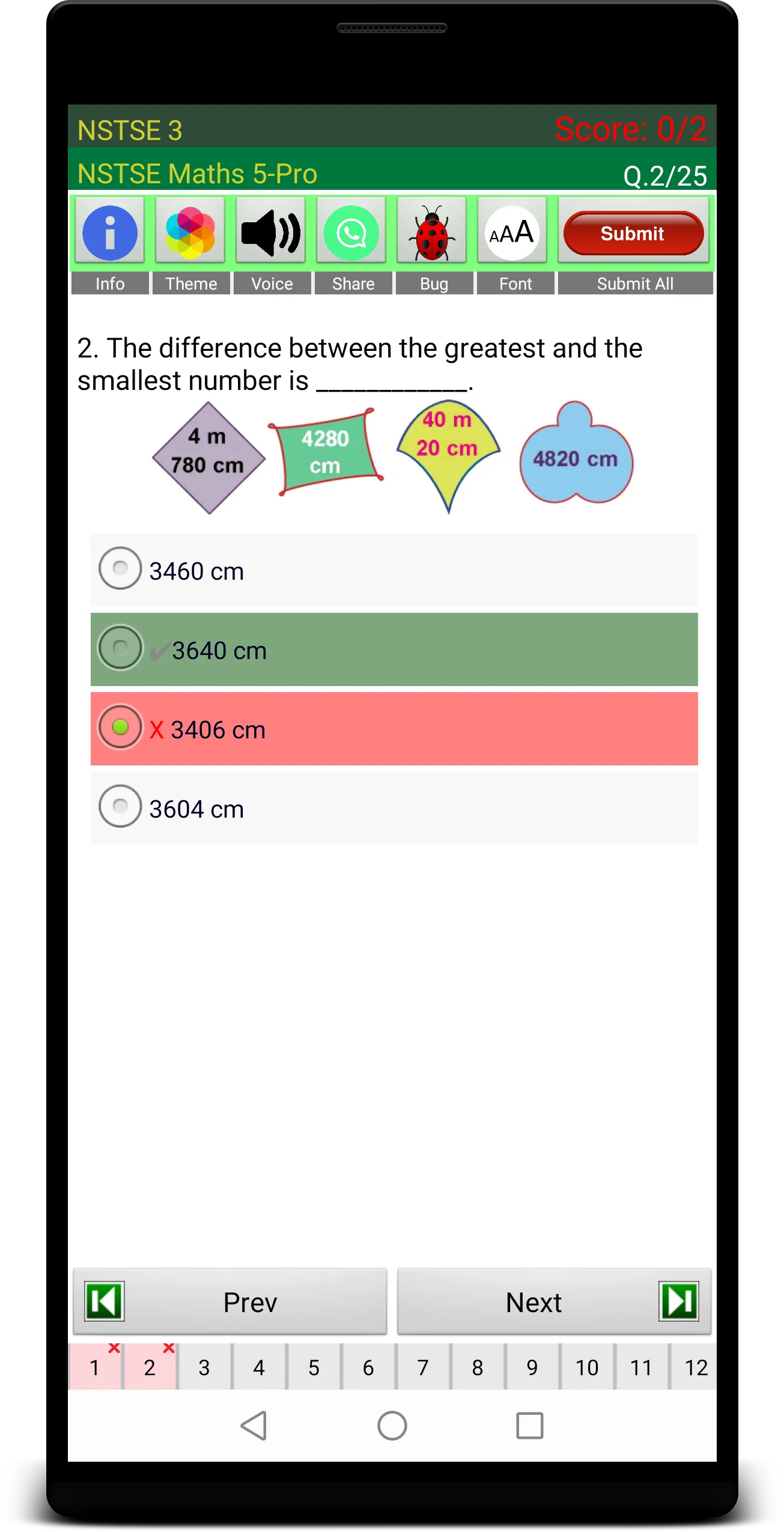 NSTSE 3 Exam Prep | Indus Appstore | Screenshot