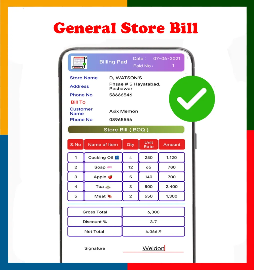 Billing Pad - Invoicing | Indus Appstore | Screenshot