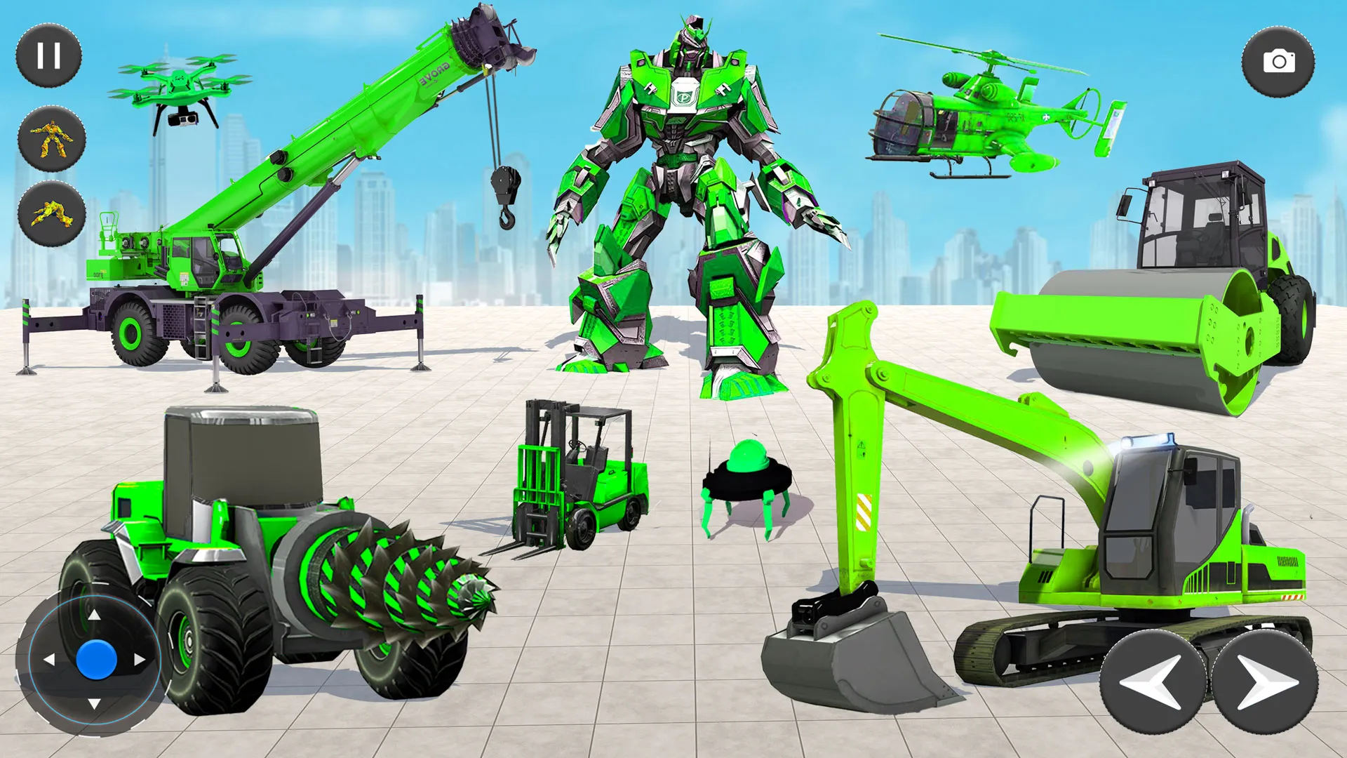 Robots War– Car Transform Game | Indus Appstore | Screenshot