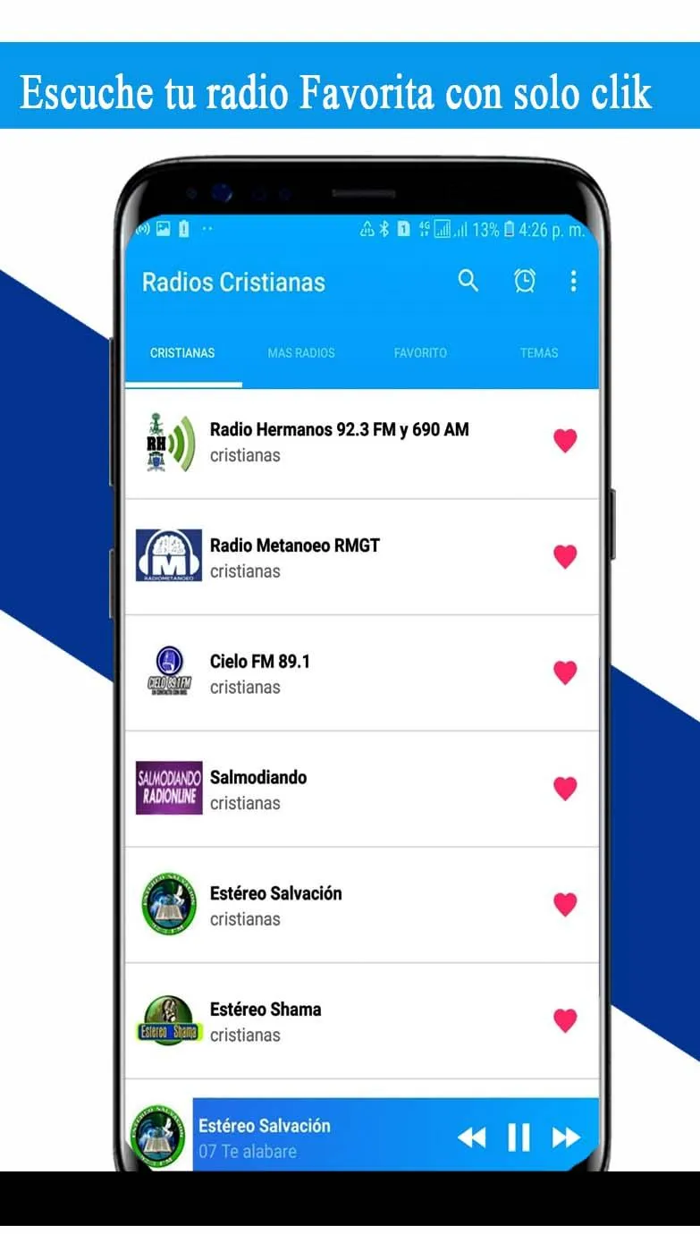 Radios Cristianas en Español | Indus Appstore | Screenshot