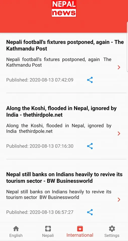 Nepal News - Get the latest ne | Indus Appstore | Screenshot