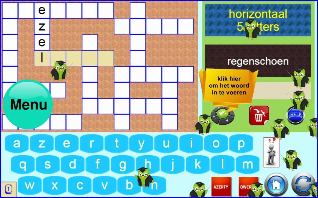 Kruiswoordraadsels voor kids | Indus Appstore | Screenshot