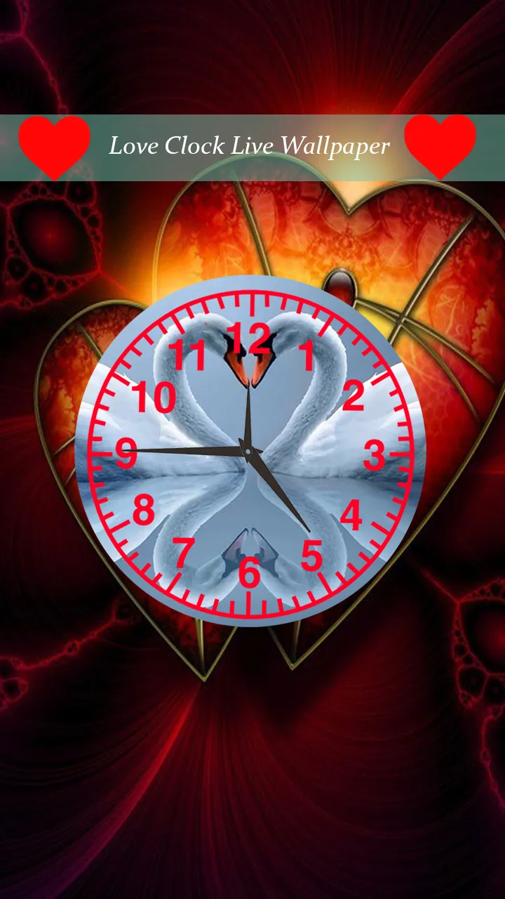 Love Clock Live Wallpaper | Indus Appstore | Screenshot