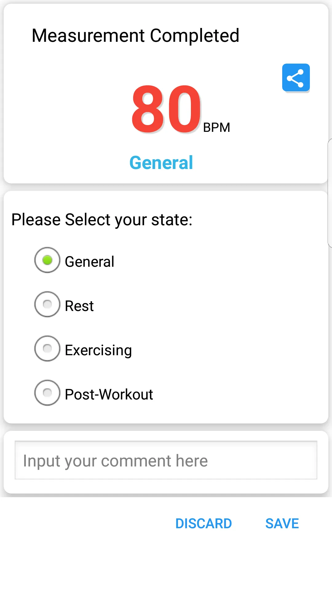 Heart Rate Monitor | Indus Appstore | Screenshot
