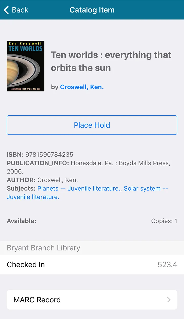 Dearborn Public Library | Indus Appstore | Screenshot