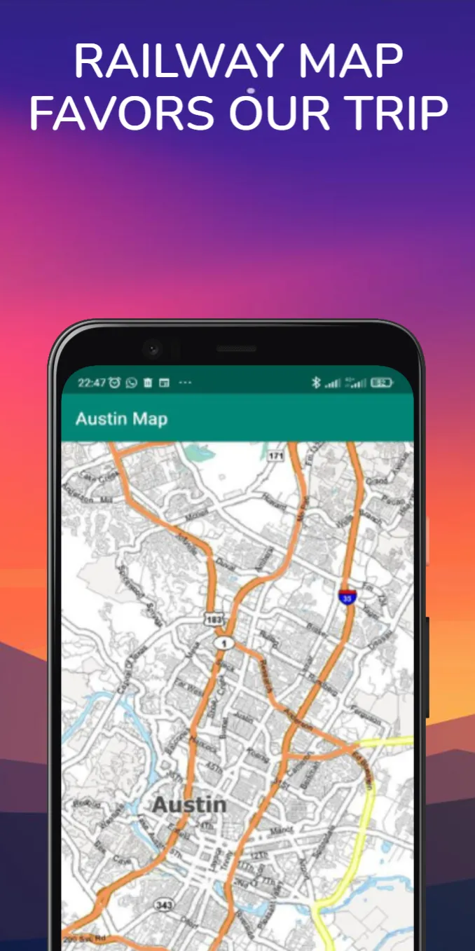 Austin Map | Indus Appstore | Screenshot