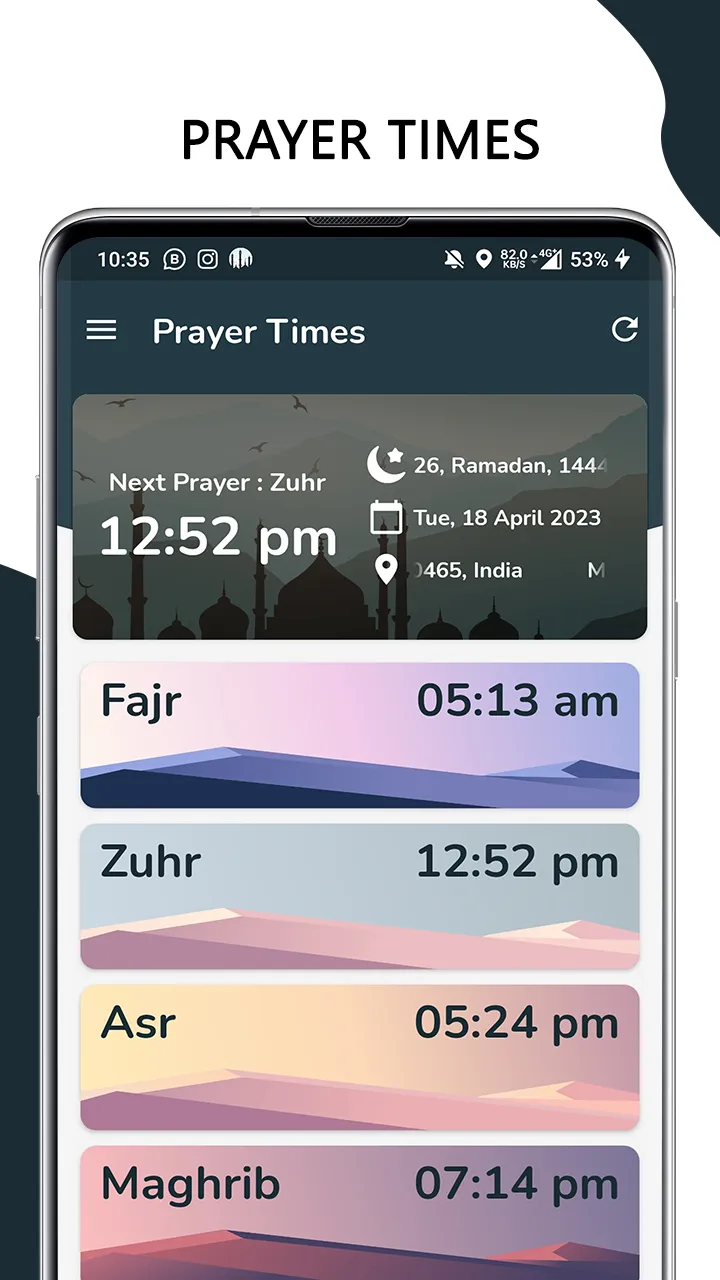 Ramadan Times | Indus Appstore | Screenshot