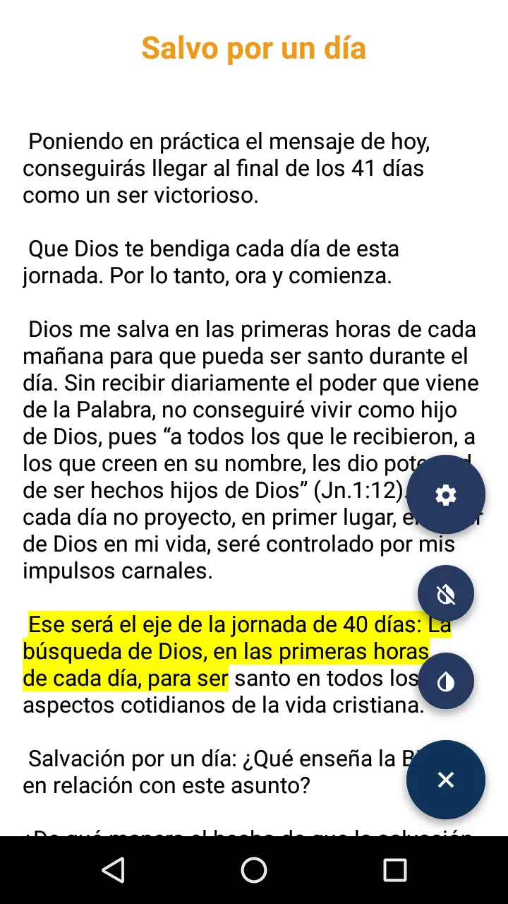 40 Madrugadas con Jesús | Indus Appstore | Screenshot