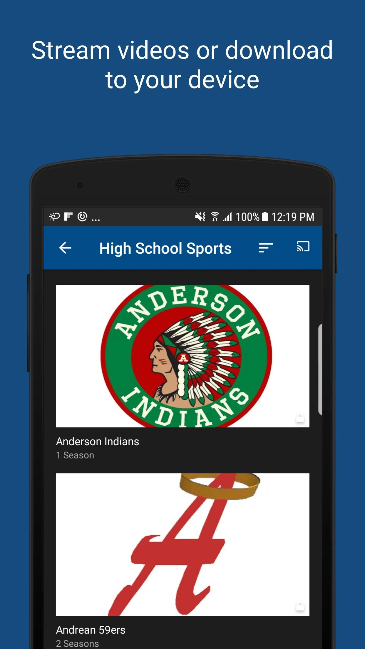 ISC Sports Network | Indus Appstore | Screenshot