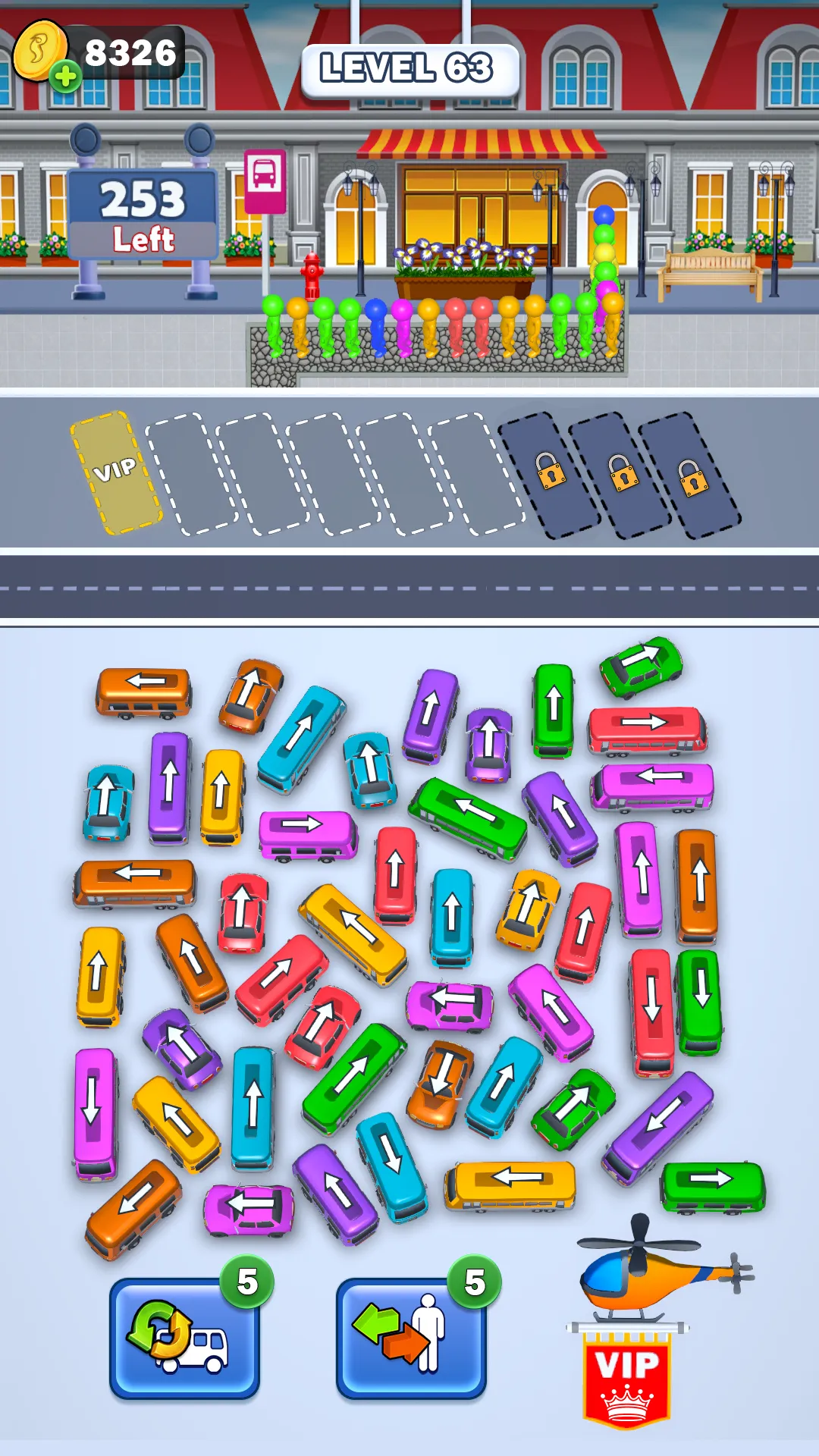 Bus Escape: Car Traffic Puzzle | Indus Appstore | Screenshot