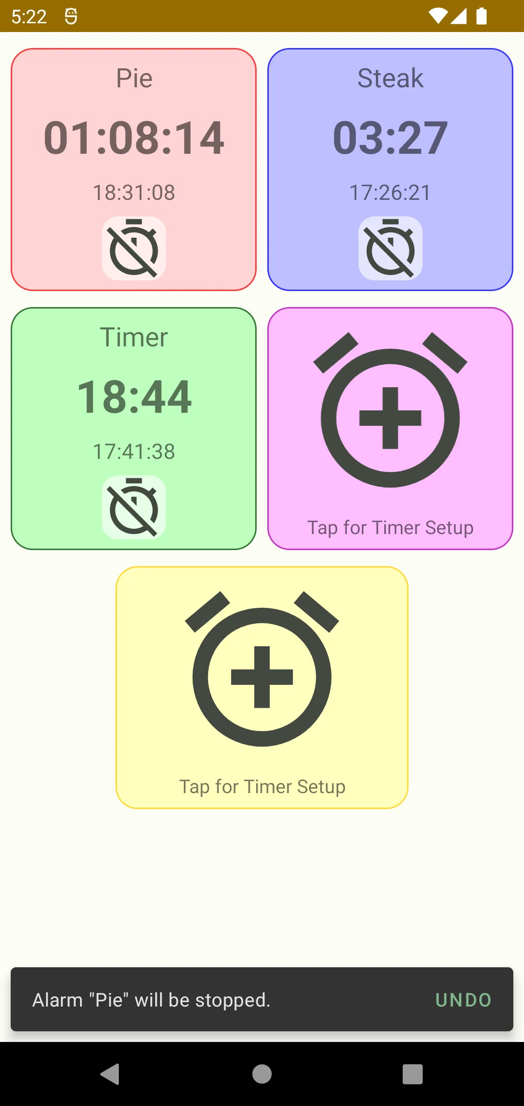 Kitchen Timers | Indus Appstore | Screenshot