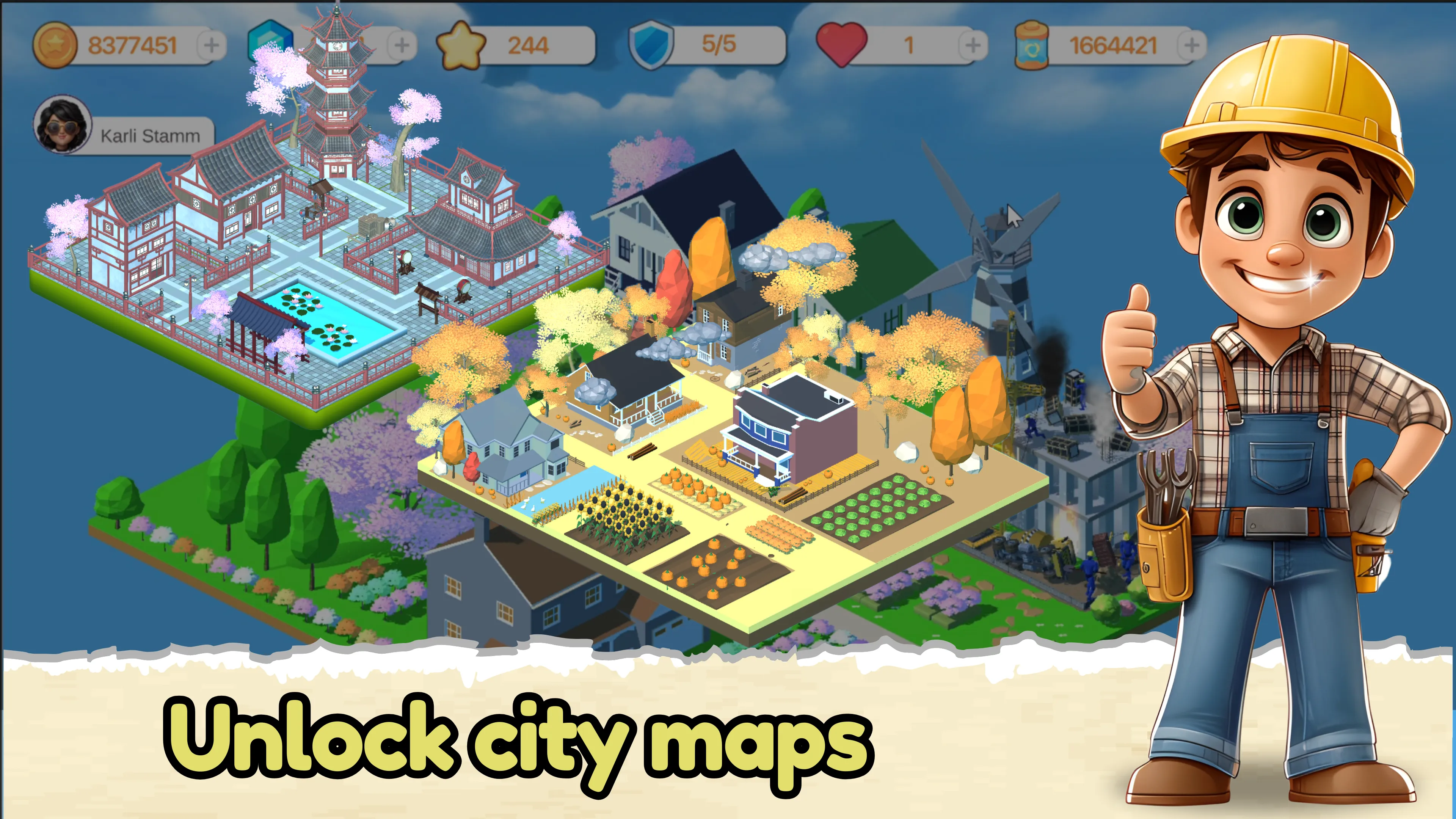 Urban Building: Fortune Quest | Indus Appstore | Screenshot