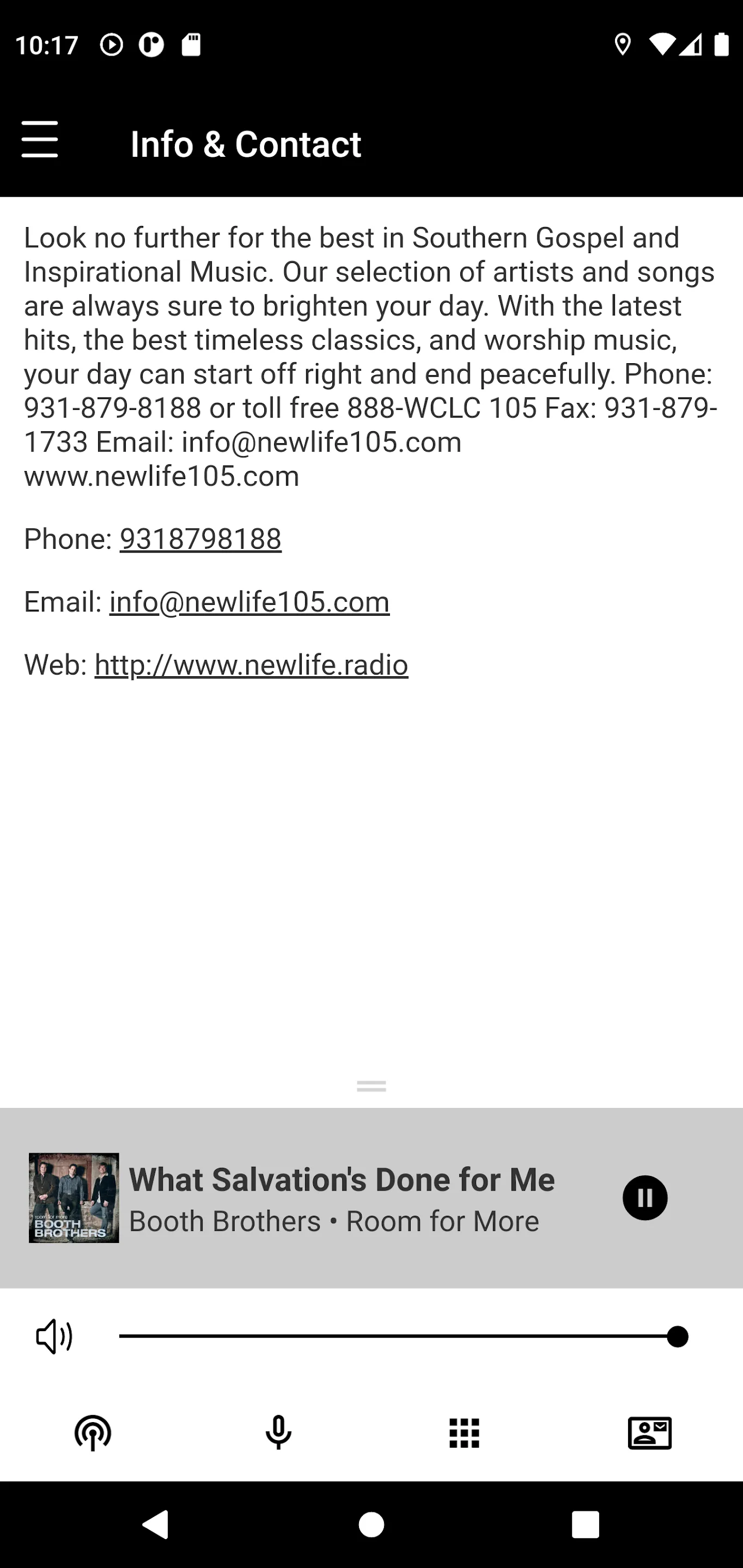 New Life Radio ~ WCLC & WGSN | Indus Appstore | Screenshot