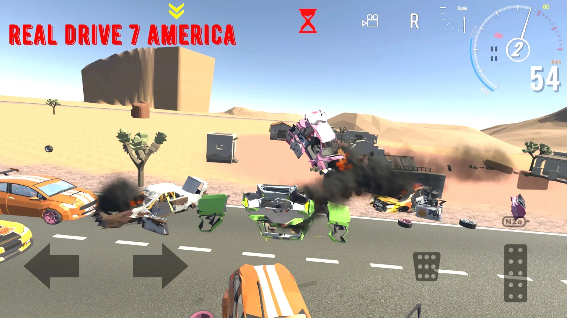 Real Drive 7 America | Indus Appstore | Screenshot