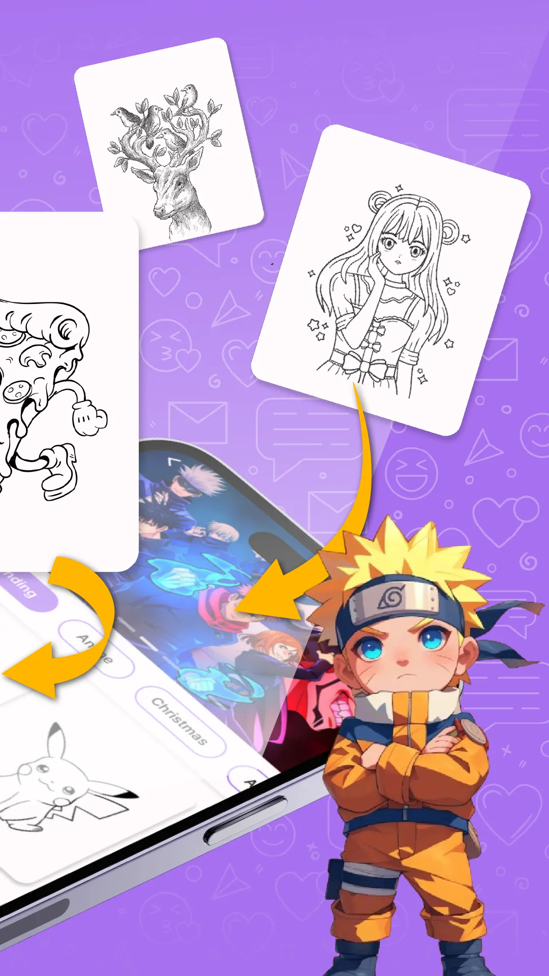 Draw Anime Sketch : AR Drawing | Indus Appstore | Screenshot