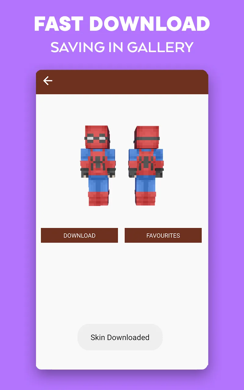 Superheroes Skins for MCPE | Indus Appstore | Screenshot