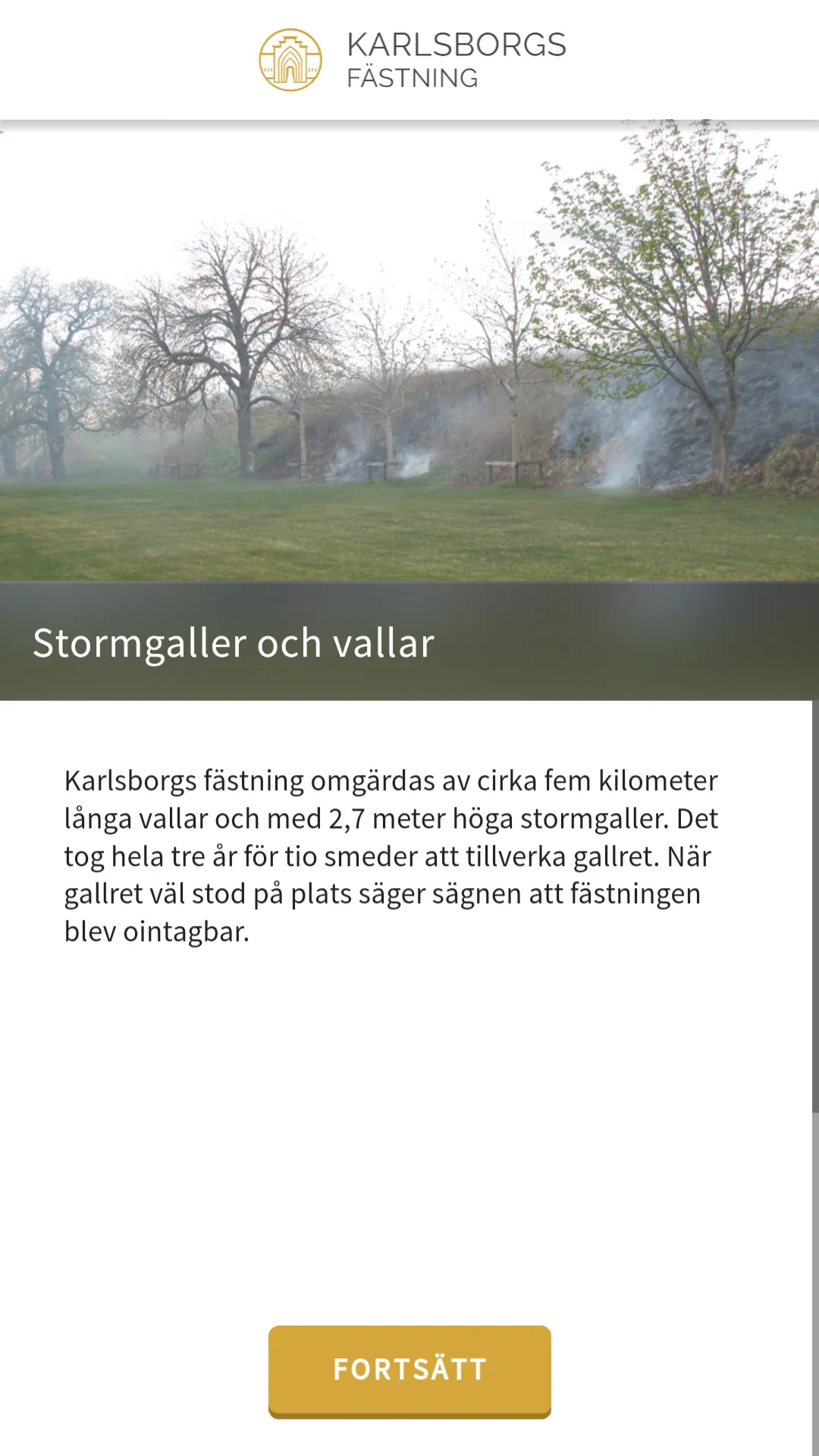 Karlsborgs fästning | Indus Appstore | Screenshot