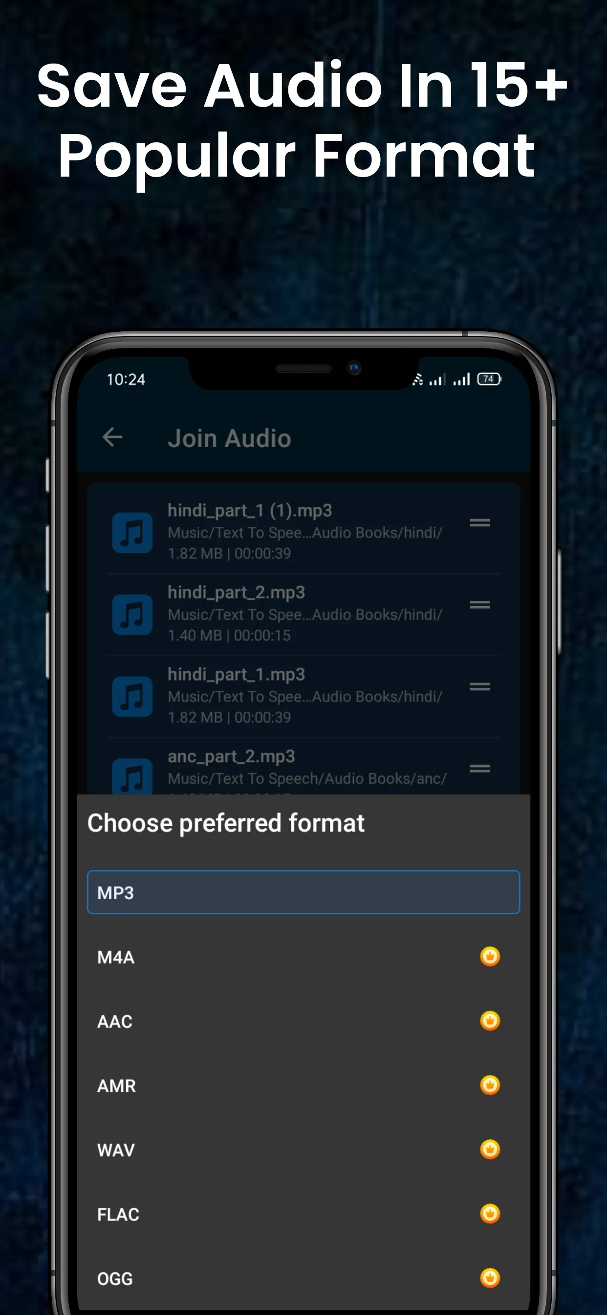 Audio Cutter Audio Joiner App | Indus Appstore | Screenshot