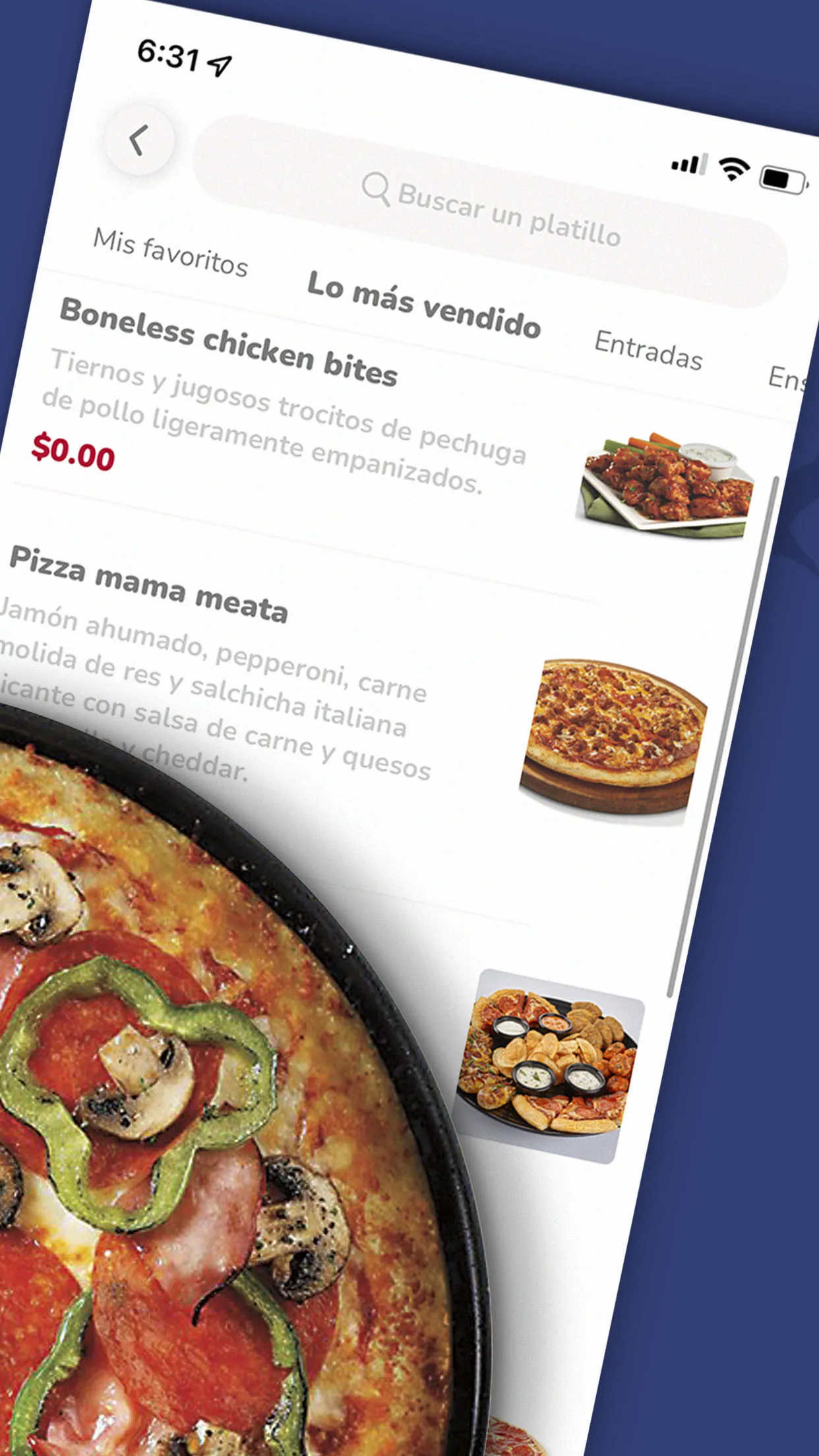 Boston's Pizza Mx | Indus Appstore | Screenshot